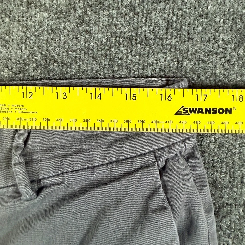Banana Republic Chino Pant Mens 32x32 Gray Stretch Streetwear Classic‎ Straight